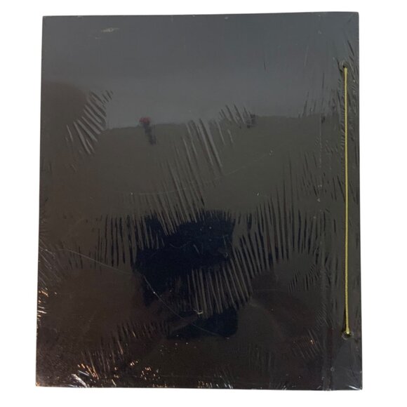 Vintage Thompson Scrapbook Navy Blue Post-Bound String Tie 100 Heavy Gauge Pages - Picture 2 of 2